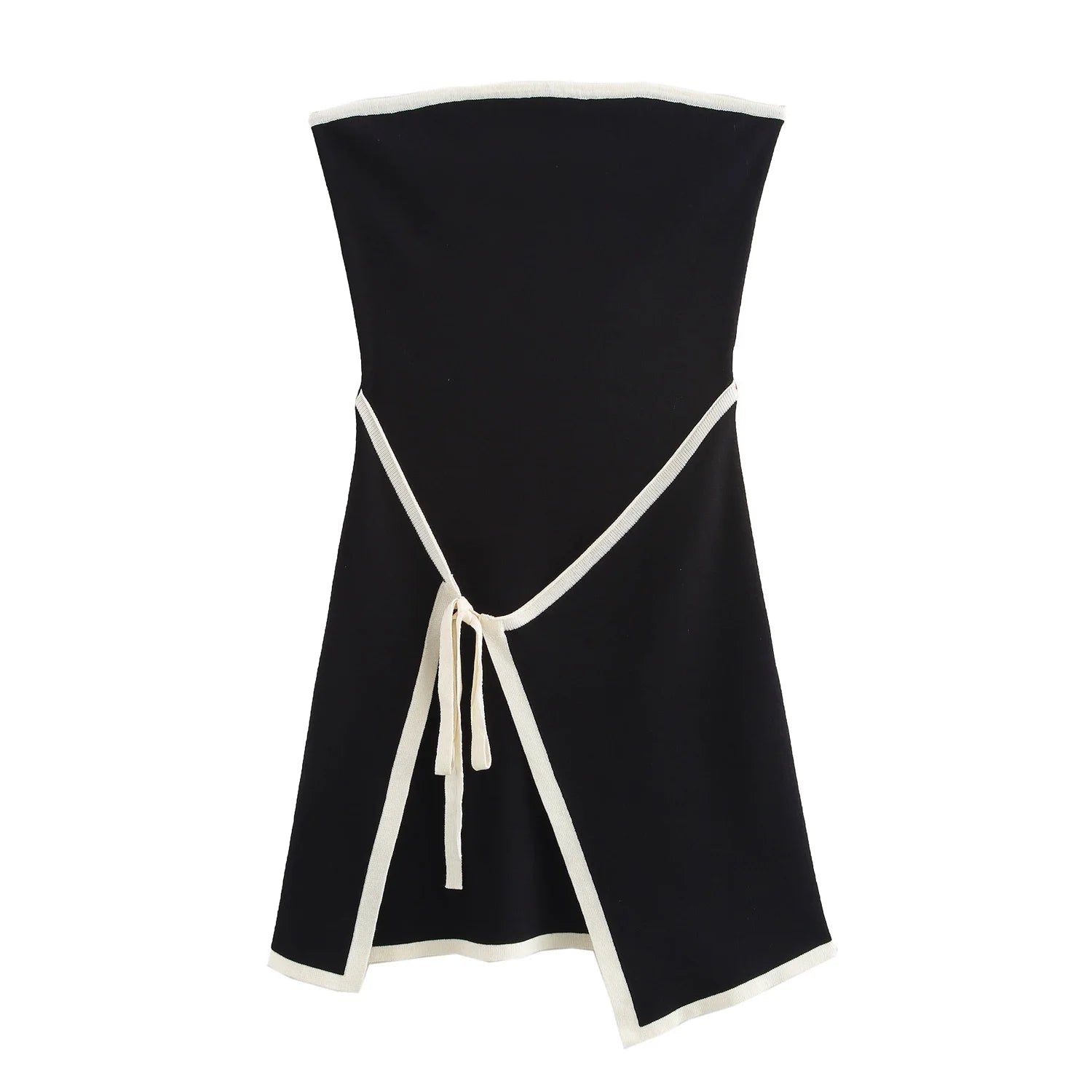 SOERA Celeste Backless Lace - Up Mini Dress - Dress - Black XS