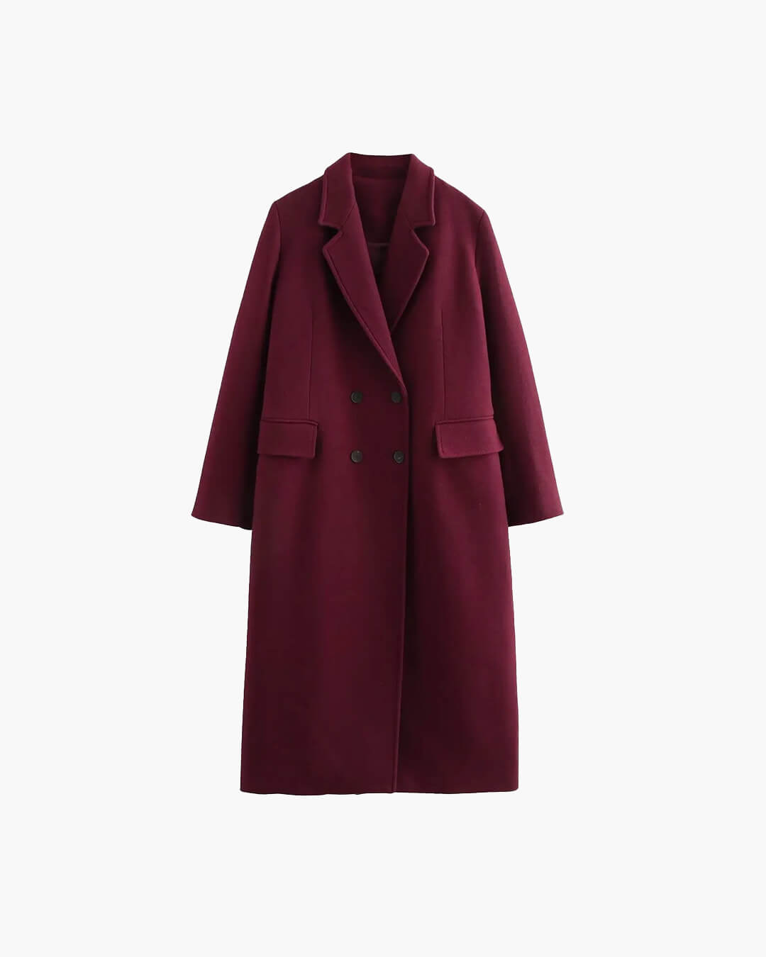 SOERA Diane Double Breasted Maxi Coat - Jackets - uQ1764442362186476644 L
