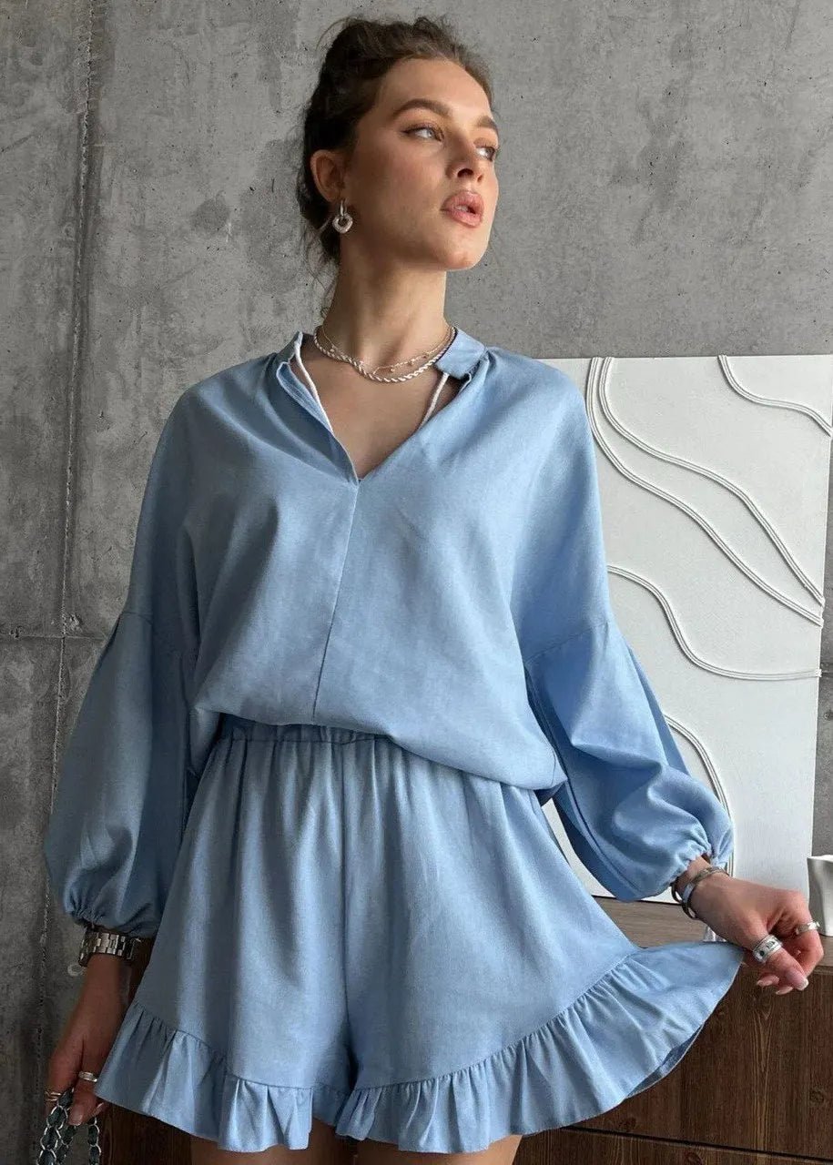 SOERA Celeste Azure Lounge Set - Matching Sets - Blue XL