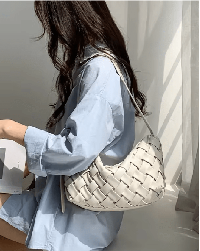 SOERA Angela Minimalist Hobo Shoulder Bag - Bag - SOERA-248579-WHI-OS-28771 White