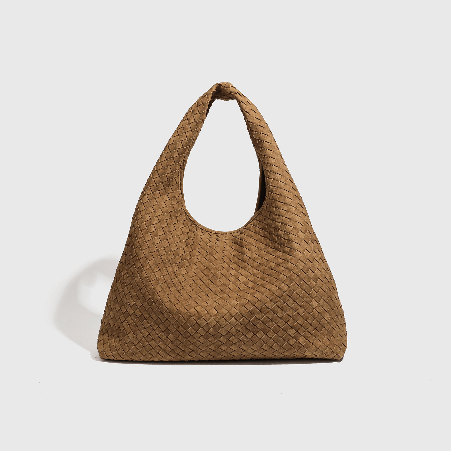 SOERA Linda Woven Faux Suede Tote Bag - Bag - SOERA-487811-DEE-30CMMA-29027 Camel