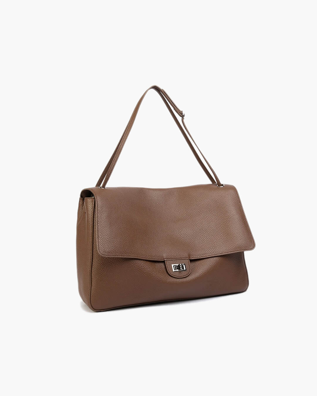 SOERA Miriam Crossbody Leather Shopper Bag - Bag - SOERA-999619-DEF-OS-09699 Small Taupe