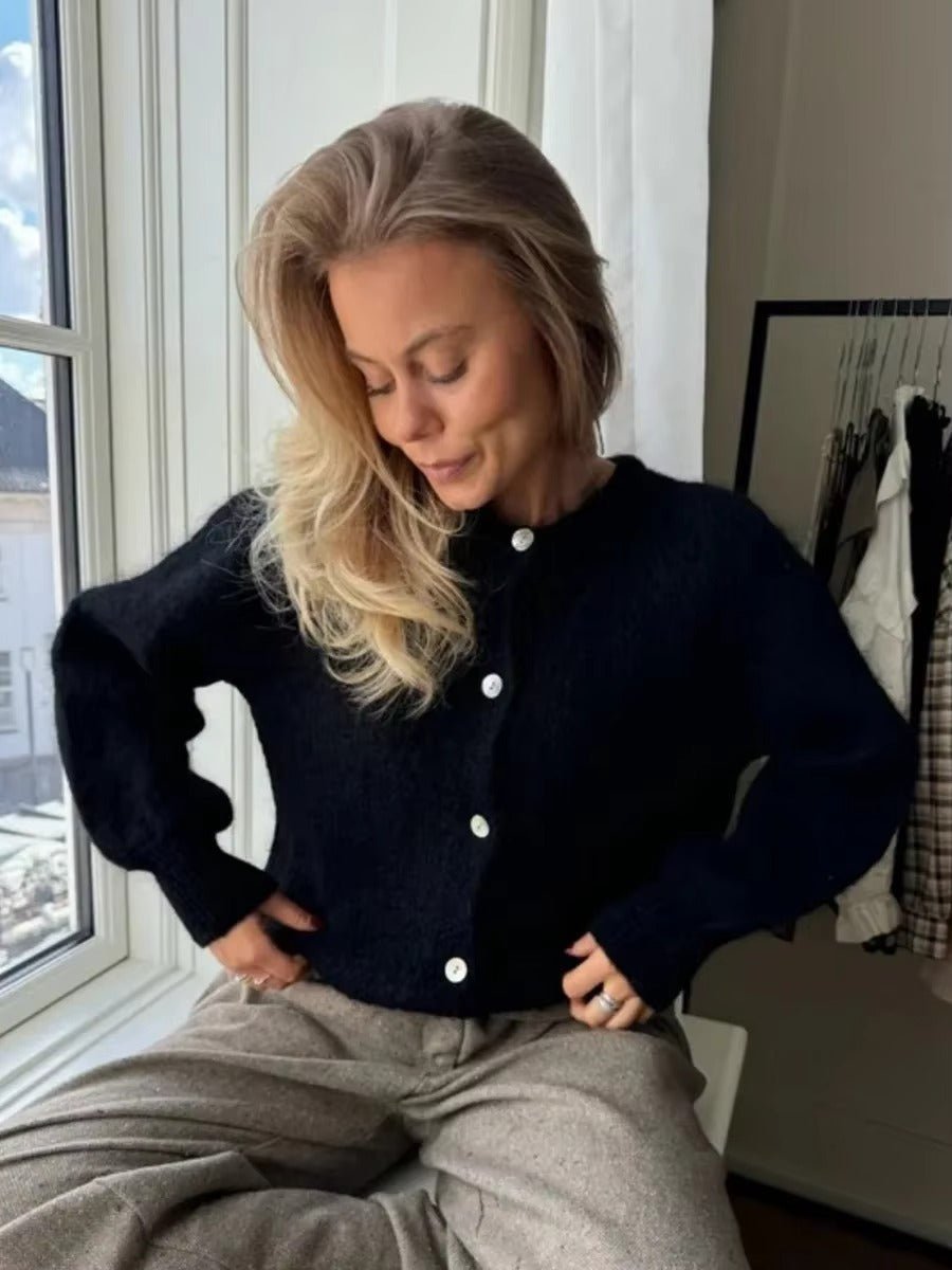Hazel blød strikket cardigan