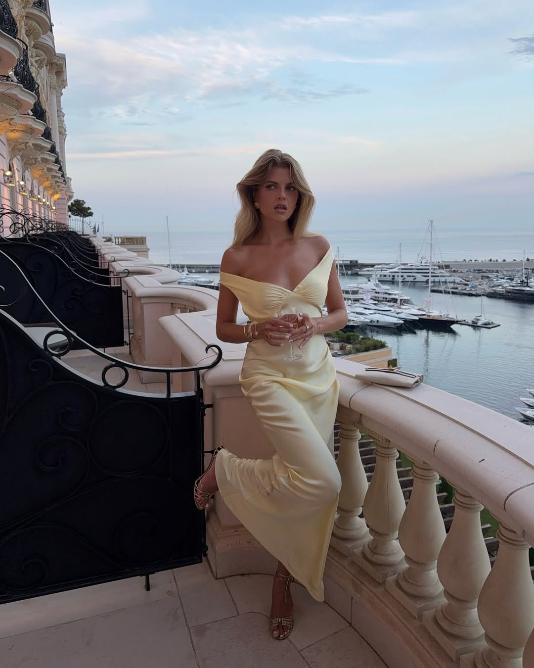 SOERA Alice Off - Shoulder Satin Maxi Dress - Dresses - Oo1776153201410242934 S