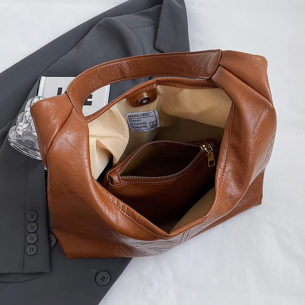 SOERA Jenna Tote Bag - Handbags - DBAD2-WT655002 Brown