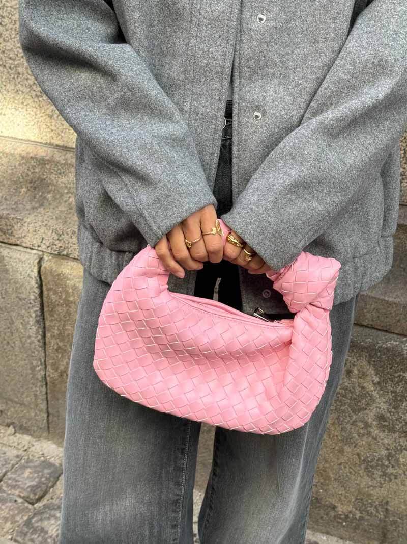 SOERA Woven bag mini - Handbags - DBAD2-QK389001 black