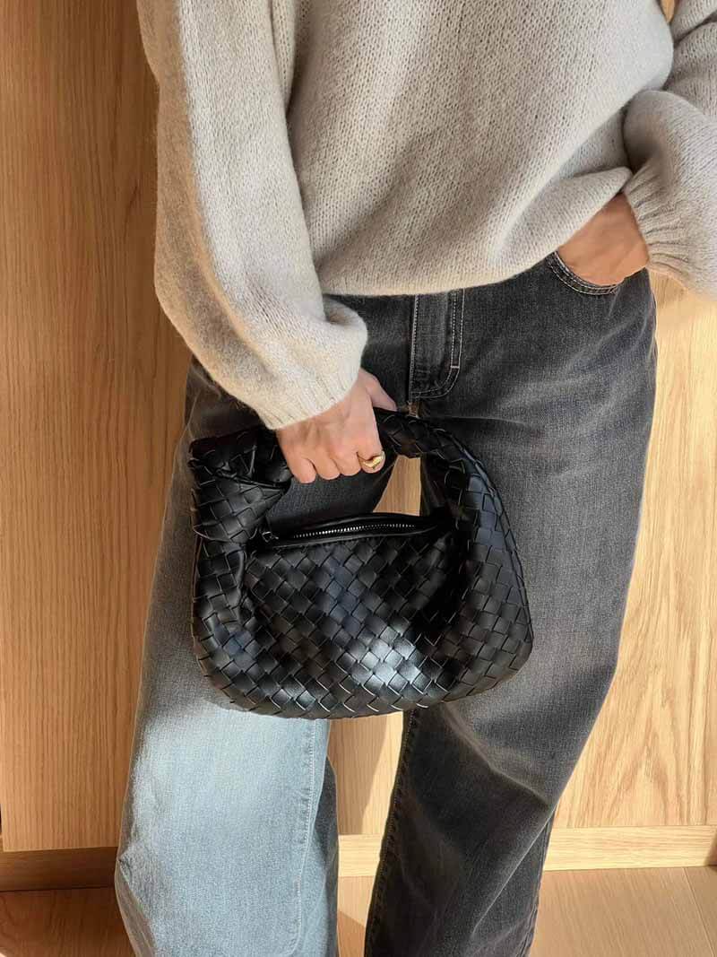 Flettet Mini Taske