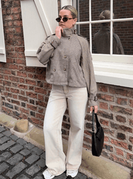 Rose ternet trenchcoat