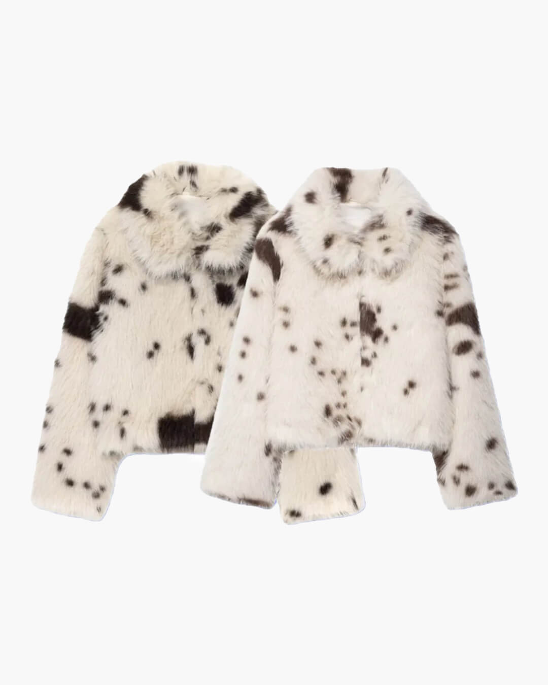 SOERA Sarah Faux Fur Coat - Jackets - 3256810039459166-;Dh1763625122703074136 Black XS