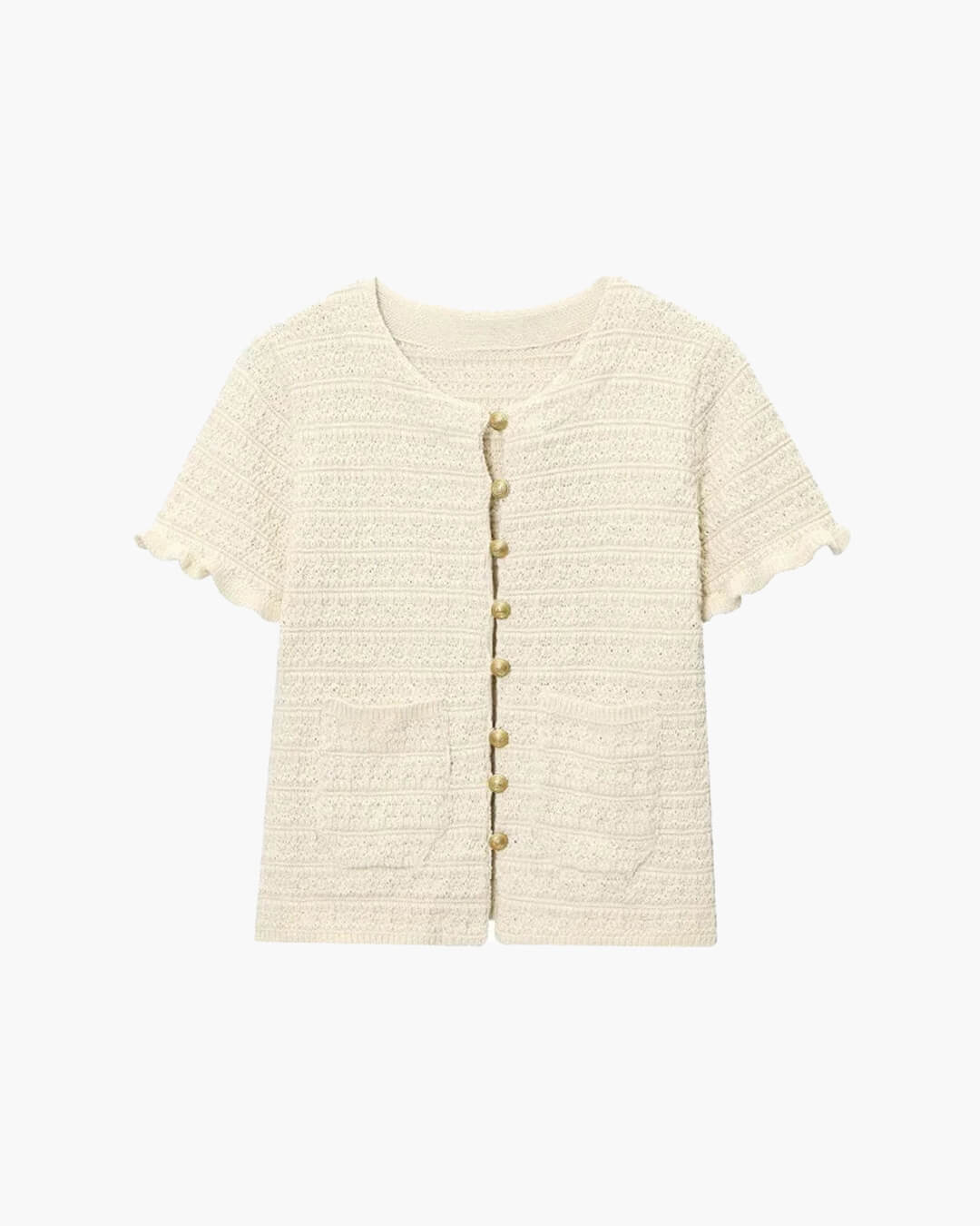SOERA Claudia Knitted Tank & Pleated Skirt Set - Matching Sets - SOERA-637699-BEI-S-42147 Beige Top S