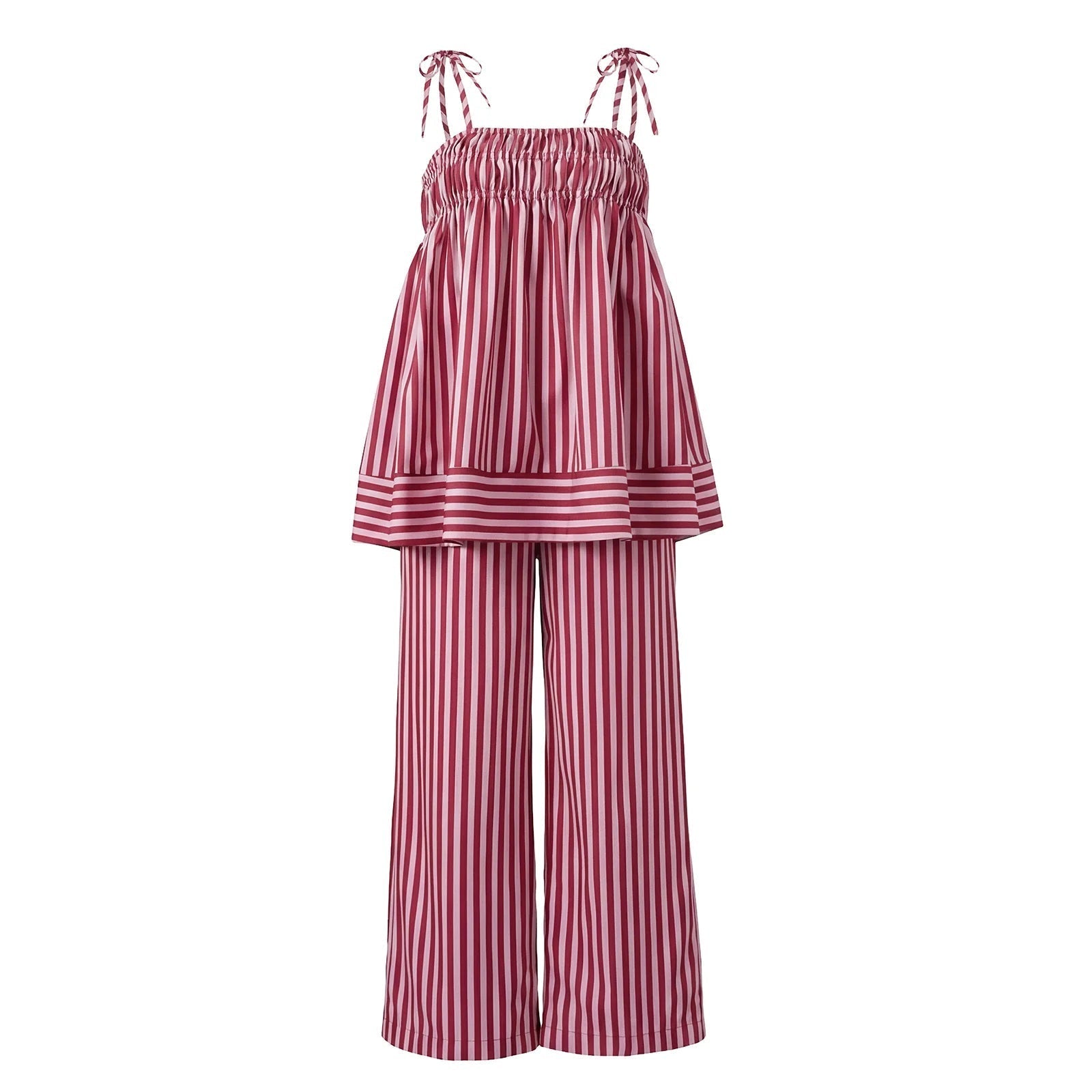 SOERA Jasmin Striped Pajama Set - Pajama Set - SOERA-862019-L-OS-55203 L