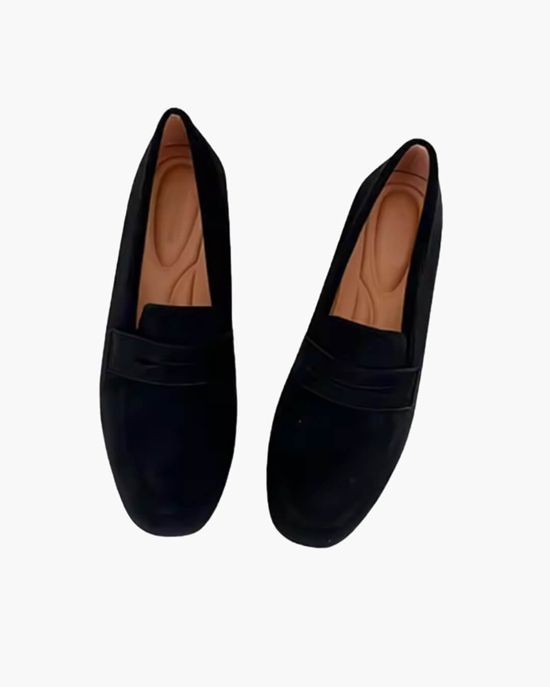 SOERA Bianca Suede Slip - On Loafers - Shoes -  Black 34